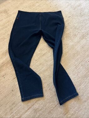 Lysse Dark Wash Stretch Denim Leggings